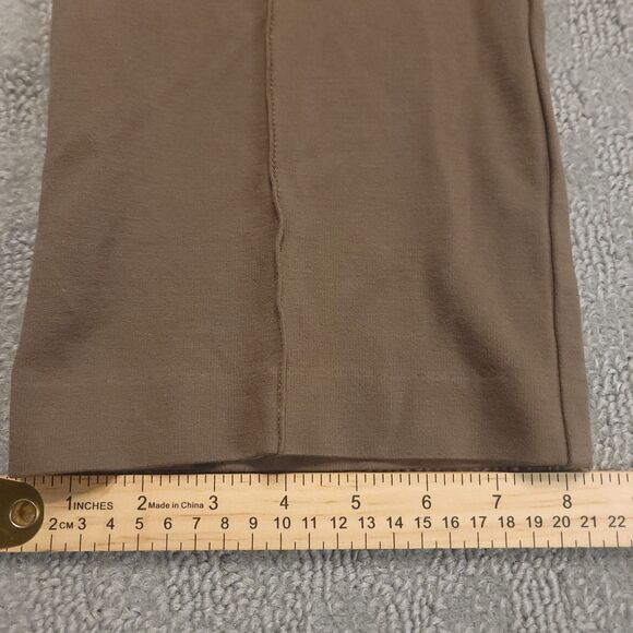 Anne Klein Women's 2  (29x29) Pants Dress Brown Pleated Stretch Trousers Career - Picture 9 of 12